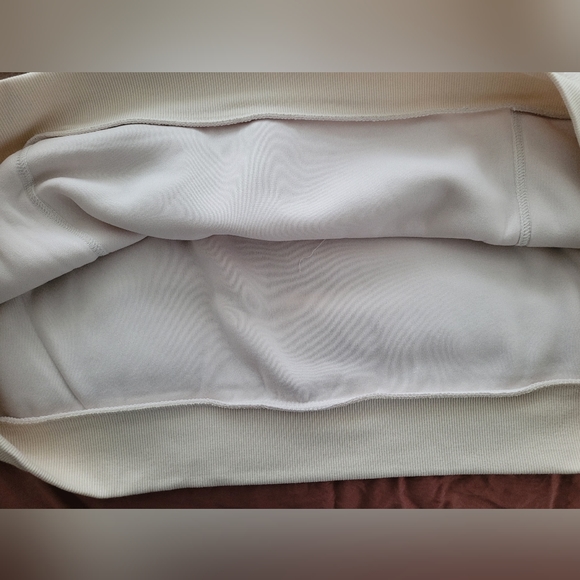 NWT Women's Plus Size 4X Fleece Pullover Outerwear Cream Color - Picture 8 of 16